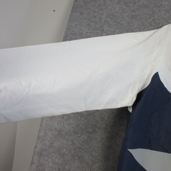 NFL New England Patriots x Staple Navy Print 1/4 Zip Windbreaker Jacket XL 406 - Picture 11 of 15